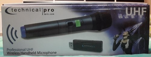 Microfono Inalambrico Profesional Technical Pro