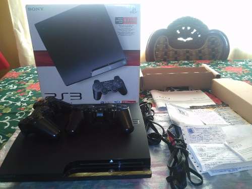 Ps3 Slim 500gb Cfw 2 Controles 25 Juegos Cables Play3