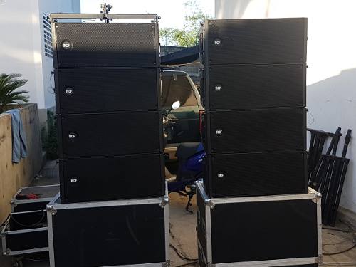 Rcf Hdl20a Sistema Line Array 8 Cabezales