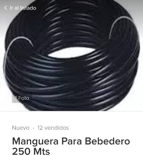 Se Vende Rollis De Manguera Para Bebederos De Pollos