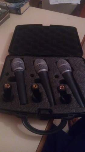 Set De 3 Micrófonos Whaferdale Pro Dm3
