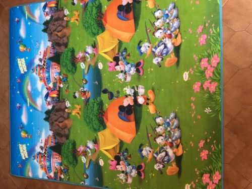 Alfombra Playmat Disney Mickey Mouse Y Cars