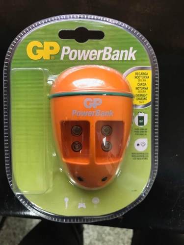 Cargador Bateria Gp Powerbank 9v Sin Baterias
