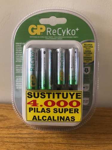 Cargador Gp Recyko Incluye 2aa X  Y 2aaa X 850mah Oferta