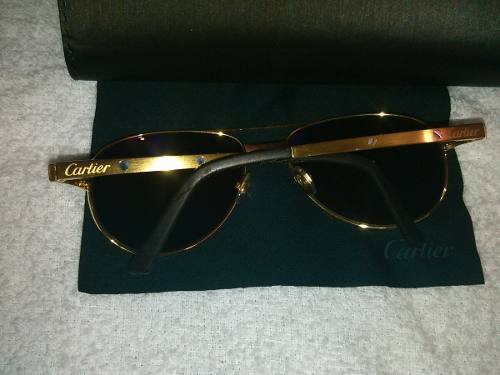 Lentes Cartier Originales Modelo Santos Dumont 200$