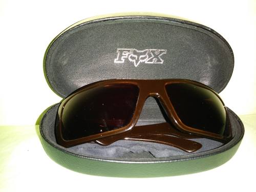 Lentes De Sol Fox Color Marrón Unisex, Modelo u