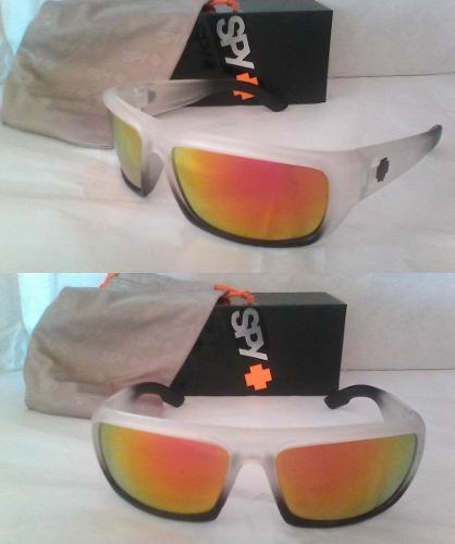 Lentes Spy Logan Hielo + Caja+ Funda * Excelente Oferta