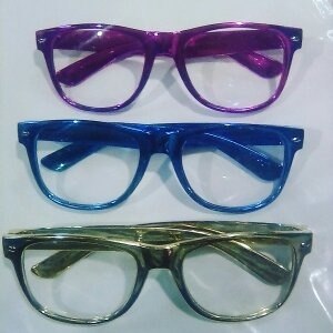 Lentes Wayfarer Transparente