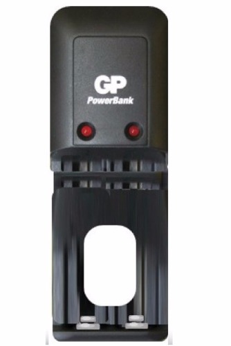 Mini Cargador Bateria Gp Powerbank Aa/aaa Nimh