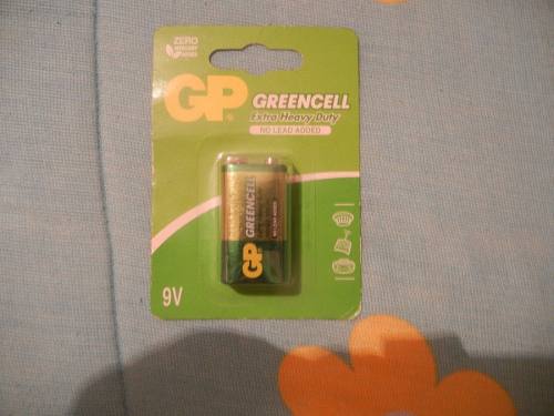 Pila 9v Gp Greencell Blister De 1