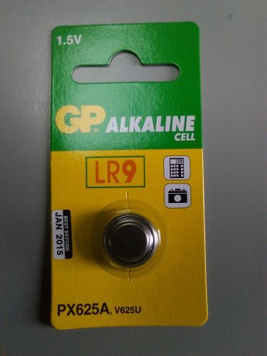 Pila Alcalina 1.5v Gp Lr-9 Blister 1 Unidad