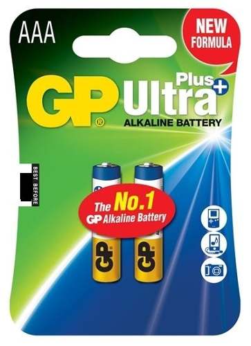 Pilas Aaa Ultra Alkalinas Plus Gp 1,5v Blister 2, 10 Unids