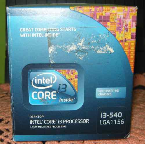 Procesador Intel Core I3 540 Lga-1156 De Paquete
