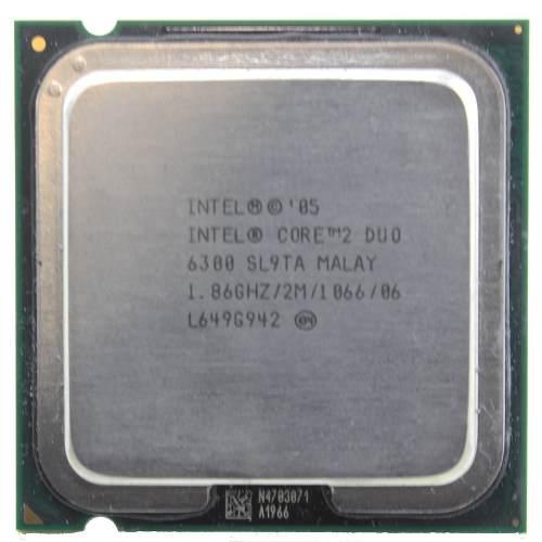 Procesador Intel Core2duo E6300 1.86ghz