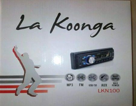 Reproductor Carro Koonga Lkn100 Mus Usb Sd Radio Mp3