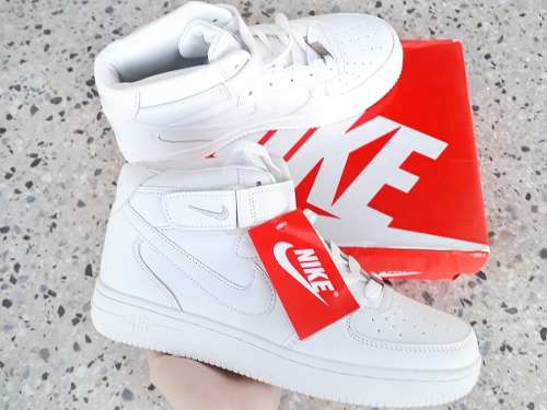 Zapatos Nike Air Force One Blancos Y Negros Posot Class