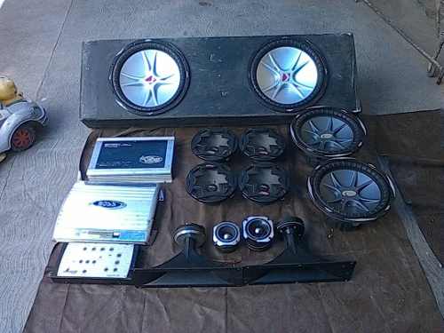 Equipo De Sonido Para Carro.