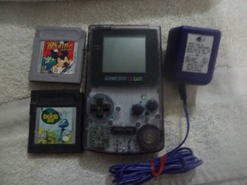 Game Boy Color Con 2 Juegos Y Cargador