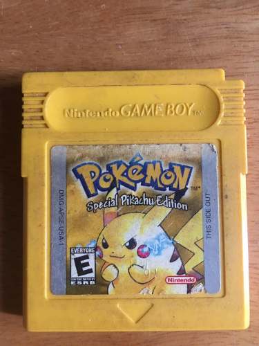 Pokemon Yellow Game Boy Color