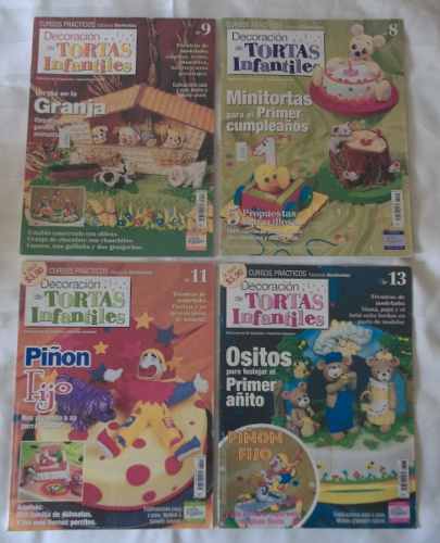 Revistas Decoración De Tortas (combo)