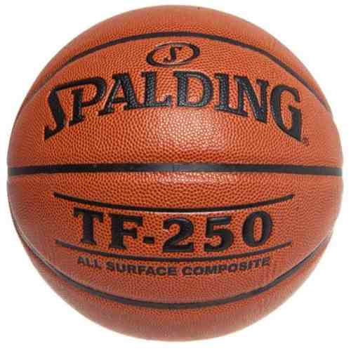 Spalding Tf - 250 Balon De Basket Semi Cuero Ss99