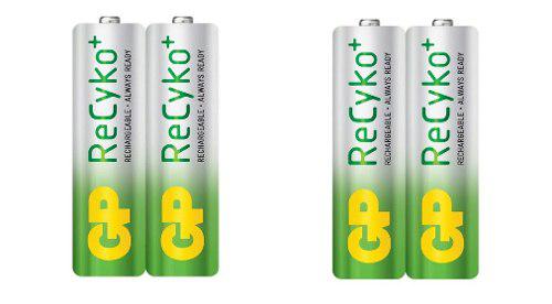 Bateria Pila Gp Recargables Recyko Aa 2100 Mah X2 Pares