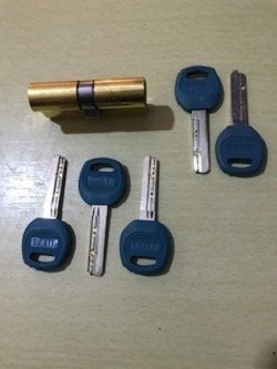 Cilindro De Seguridad Multilock De Paleta Cisa Mul T Lock