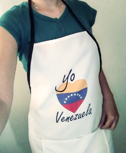 Delantal Venezuela Personalizados Cocina Cheff Hogar