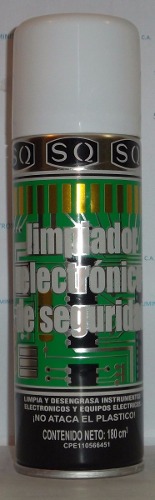 Limpiador Electronico De Seguridad Sq. 180cc Reciente Elabor