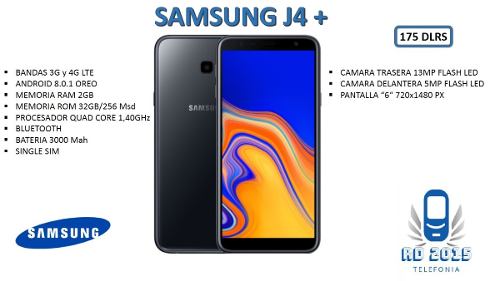 Telefono Celular Samsung J4 Plus Android Oem
