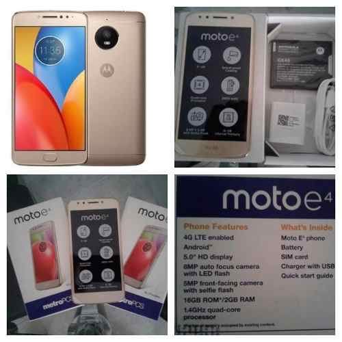 Telefono Motorola Moto E4 Android 4g Lte 16gb 2gb Ram
