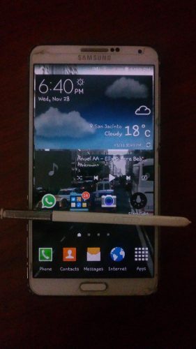 Telefono Samsung Note 3 Usado 150 Trum