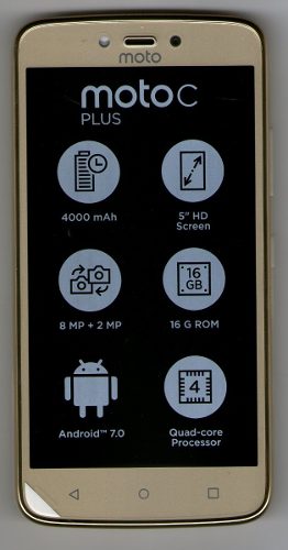 Teléfono Celular Moto C Plus 2gb Ram 16gb Rom