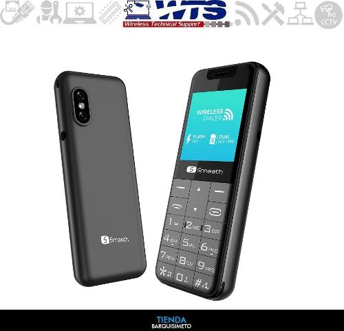 Teléfono Mini Celular Smooth Link Bluetooth, Wireless, Mp3,