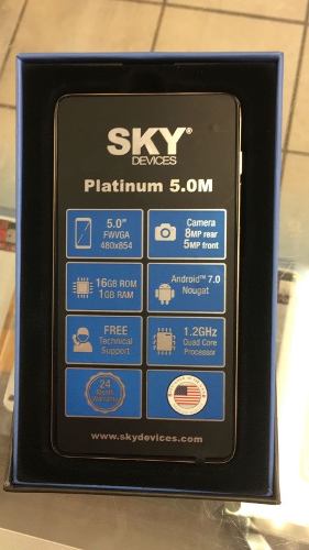 Teléfono Sky Platinum 5.0 Nuevod Sellados