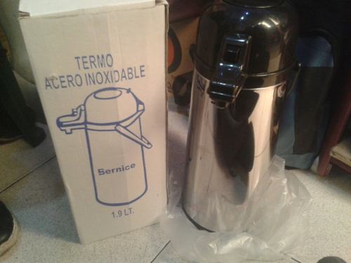 Termo Bernice De Acero Inoxidable 1.9 Litros Para Café
