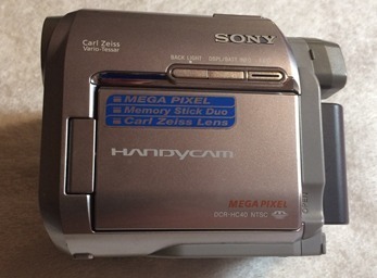 Camara De Video Sony Dcr-hc40 Handicam