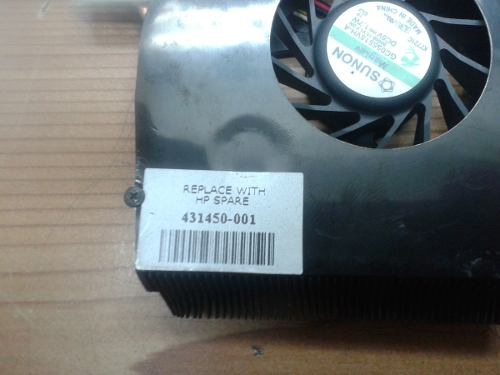 Fan Cooler Disipador De Calor  Hp Compraq F700