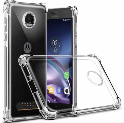 Forro Clear Esquinas Reforzadas Moto G5+ G6 G6+ E4 Europeo