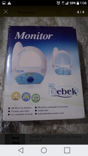 Monitor Para Bebes. Marca Bebek