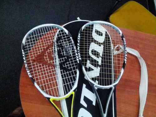 Raquetas De Squash Con Estuche Usadas.