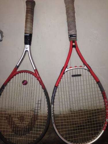 Raquetas De Tenis Wilson Y Head Con Bolso Para 4 Raquetas