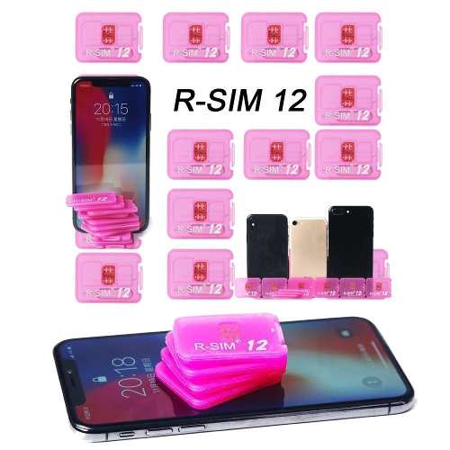 Rsim12 Original Black Chip Desbloqueo Iphone Venta Al Mayor