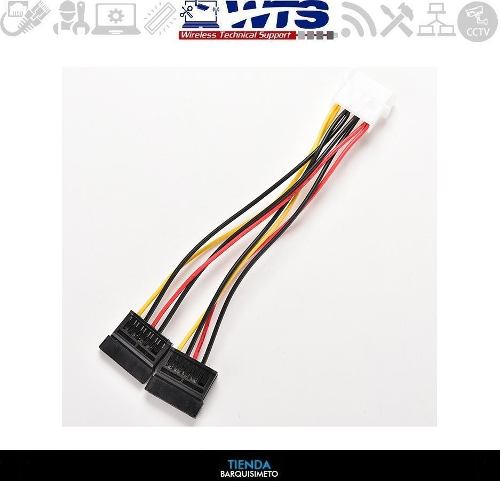 Cable Convertidor Adaptador Ide A Doble Sata Pc