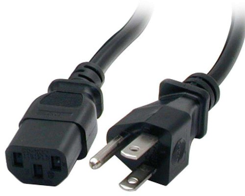 Cable Poder Corriente Fuente Pc Monitor Impresora 1.2m