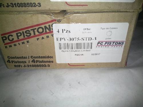 Piston Chevrolet Optra Limited 1.8 En Std Pc Pistons