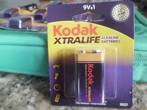 Bateria Pila Alcalina 9 Voltios Kodak Y Duracell