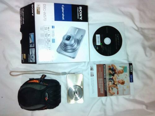 Camara Digital Marca Sony Cyber-shot, Modelo Dsc-w570