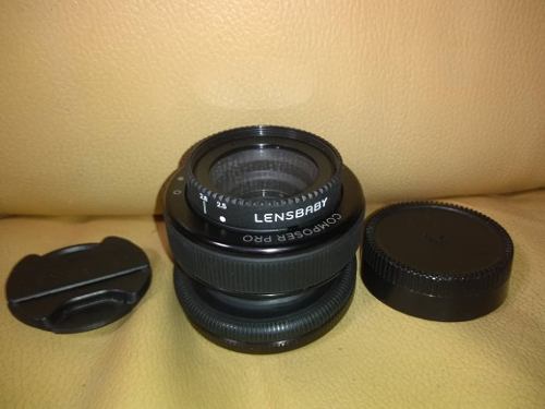 Lente Para Nikon (full Frame) Lensbaby Composer Pro 50mm