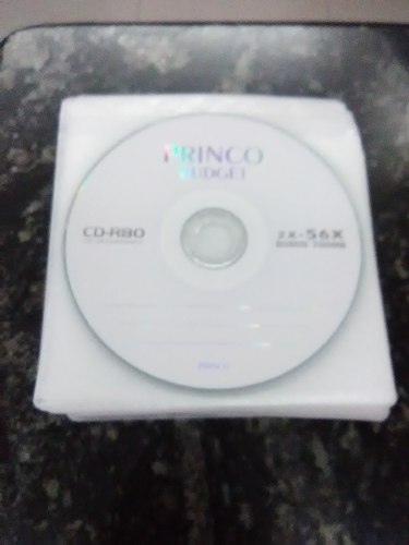 Pasta Princo Cd-r80 Con Su Funda Protectora